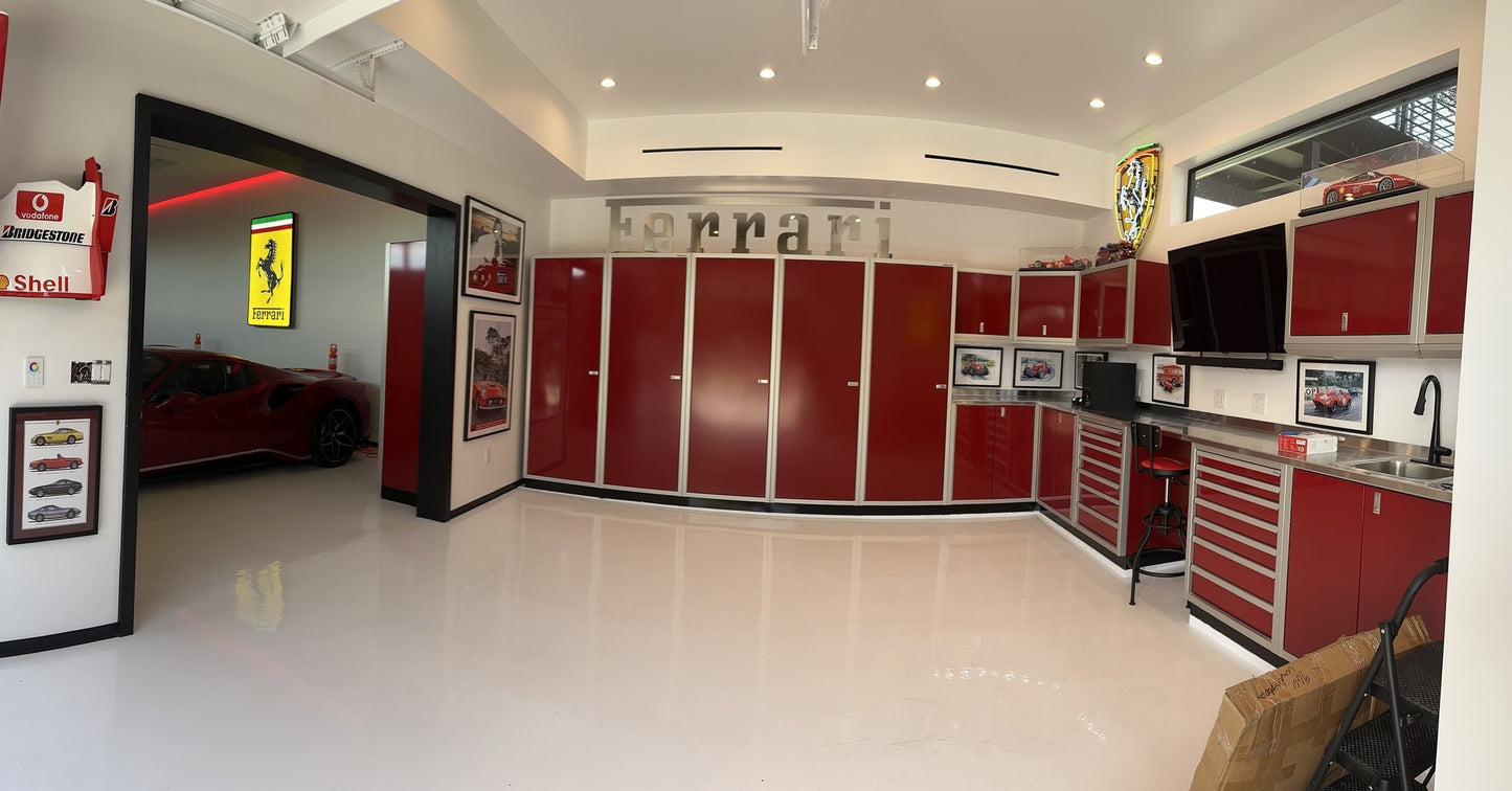 Moduline ProII™ Series Aluminum Pre-Configured Combination Cabinet Set PGC010-04A