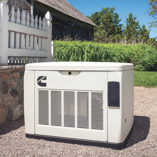 Cummins QuietConnect™ 20kW Dual Fuel Home Standby Generator Wi-Fi Enabled Extreme Cold Weather Kit CMGA071Z202