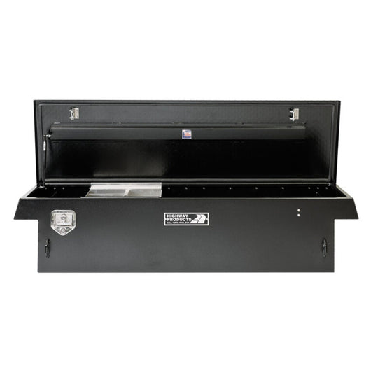 Highway Products Single Lid Crossover Saddle-Style Pickup Truck Toolbox HWP3213-009-BK62