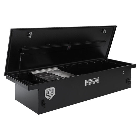 Highway Products Low Profile Crossover Saddle-Style Pickup Truck Toolbox HWP3322-005-BK62S