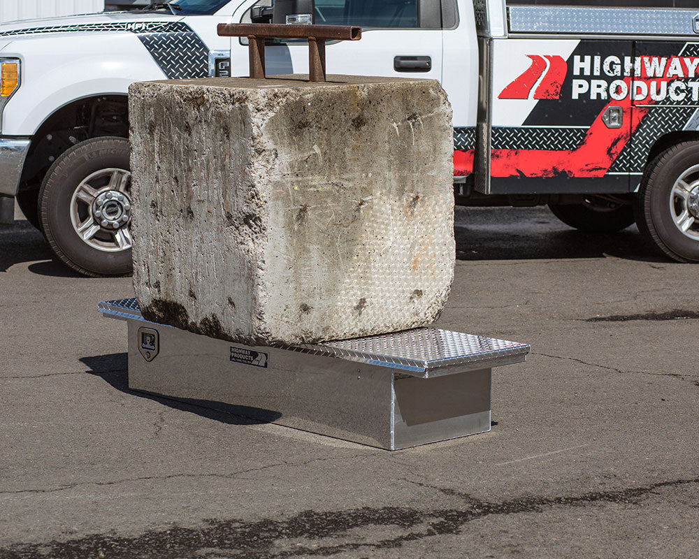 Highway Products Low Profile Crossover Saddle-Style Pickup Truck Toolbox HWP3330-003