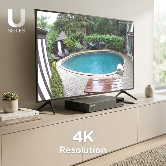 Lorex Connect U Series UA 4K 8-Channel PoE Network Video Recorder (NVR)