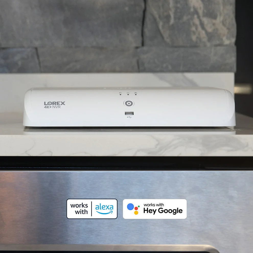 Lorex 4K+ 12MP 16 Camera Capable (8 Wired + 8 Fusion Wi-Fi ) Fusion Series 2TB NVR