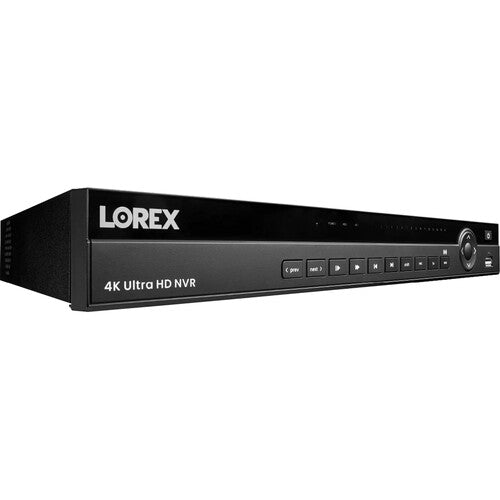 Lorex Elite Series 4K 32 Camera Capable 8TB Wired NVR System with 16 8MP (4K) A14 IP Dome Cameras