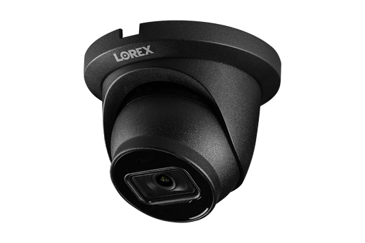 Lorex A14 - 4K (8MP) IP Wired Turret Security Camera, Listen-In Audio, Smart Motion Detection