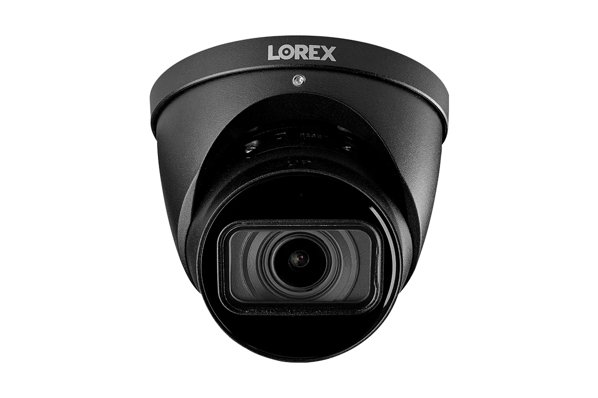 Lorex N3 - 4K (8MP) IP Wired Turret Security Camera, Motorized Varifocal Lens, Real-Time 30 FPS Recording, 4X Optical Zoom