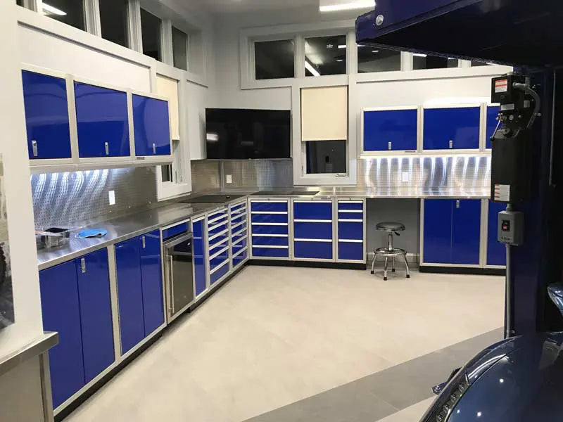 Moduline ProII™ Series Aluminum Pre-Configured Combination Cabinet Set PGC009-08A