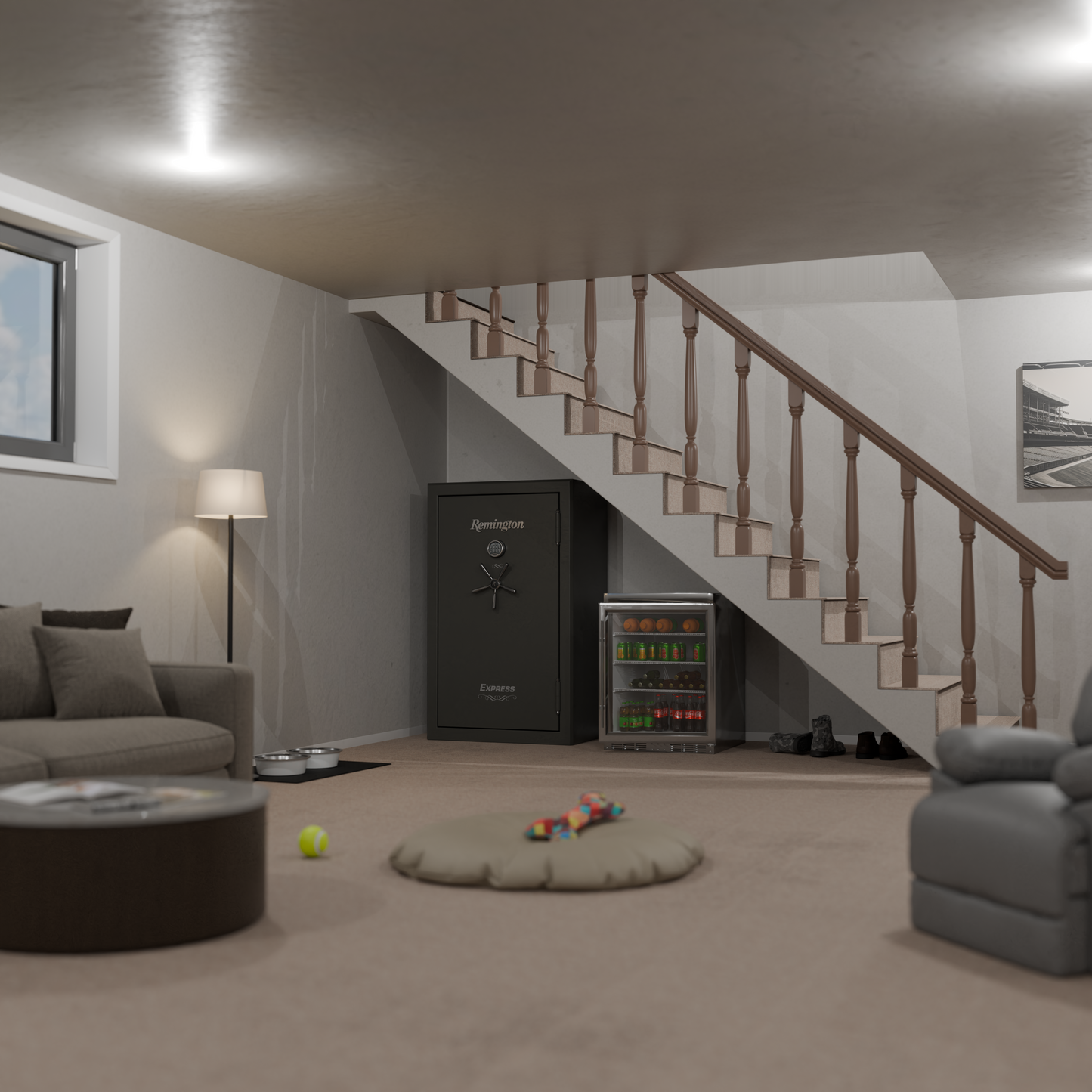 Remington Express 44 Safe 50-Gun Capacity 60-Minute Fire Rated RGSSAR5944E