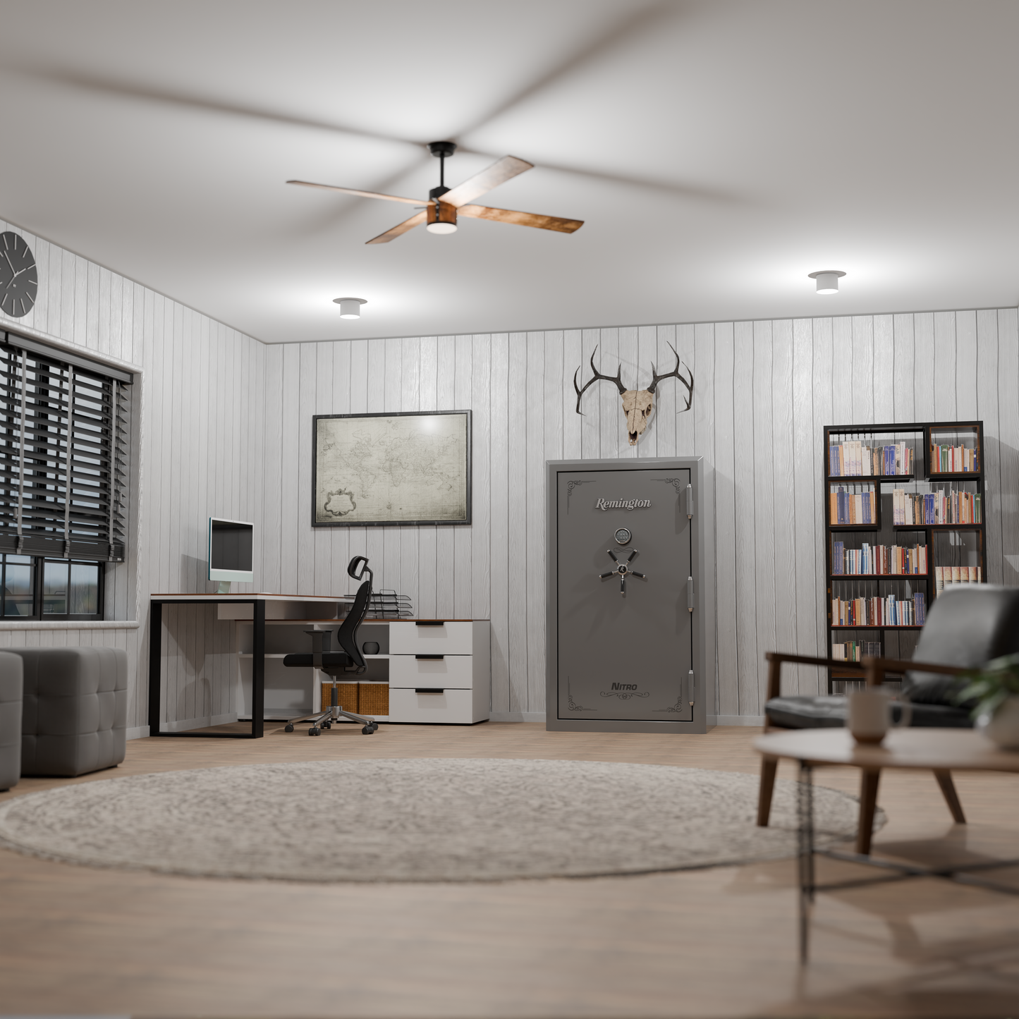 Remington Nitro Safe 54-Gun Capacity 90-Minute Fire Rated RGSSAR6546N