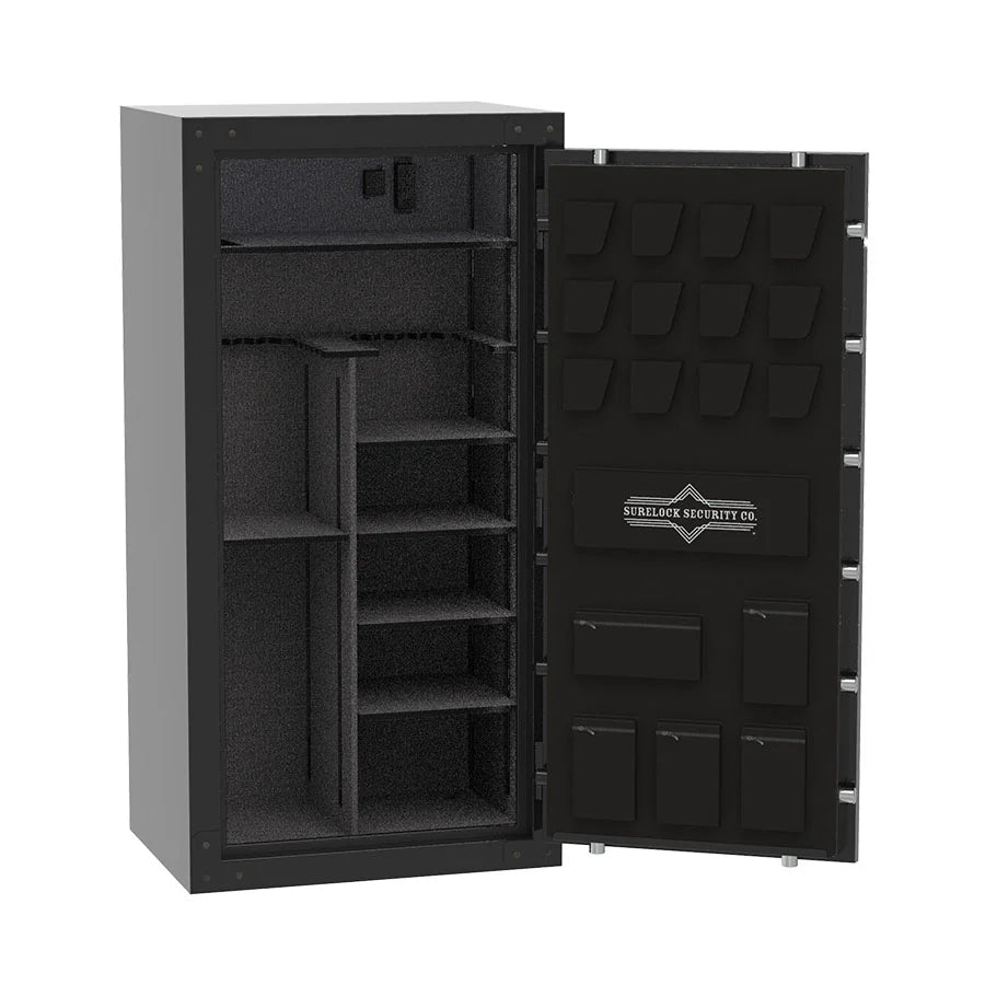 Surelock Security Rugged Safe 44 Gun Safe Antique Hardware 60-Minute Fire Rated SRL8598782