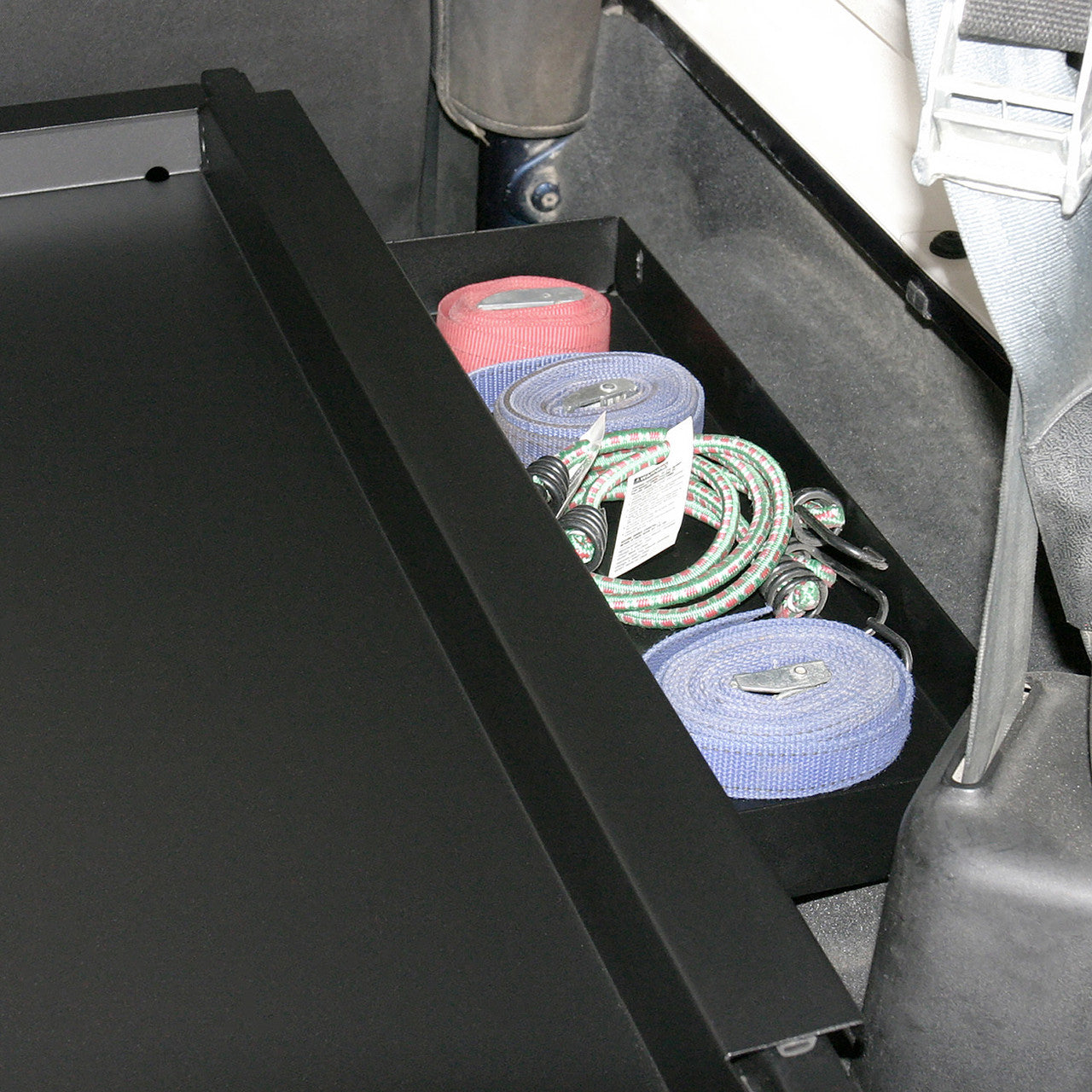 Tuffy Deluxe Cargo Enclosure Jeep Wrangler YJ / TJ / LJ (1987–2006) – Lockable Rear Storage System