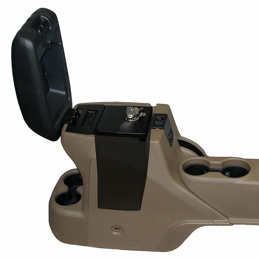 Tuffy Jeep Wrangler JK Console Safe (2011–2018) – Locking Center Console Insert