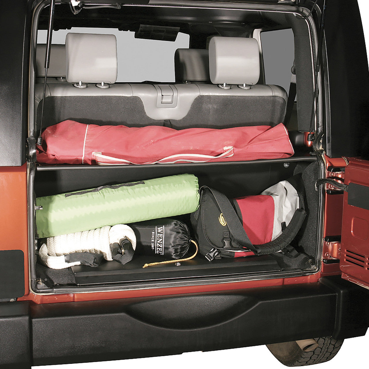 Tuffy Jeep Wrangler JK Cargo Enclosure (2007–2010) – Lockable Rear Storage System