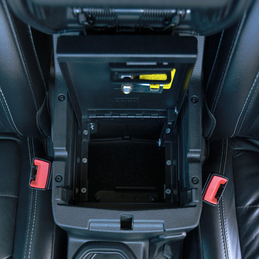 Tuffy Jeep Wrangler JL / Gladiator JT Console Safe (2018–2023) – Locking Center Console Insert