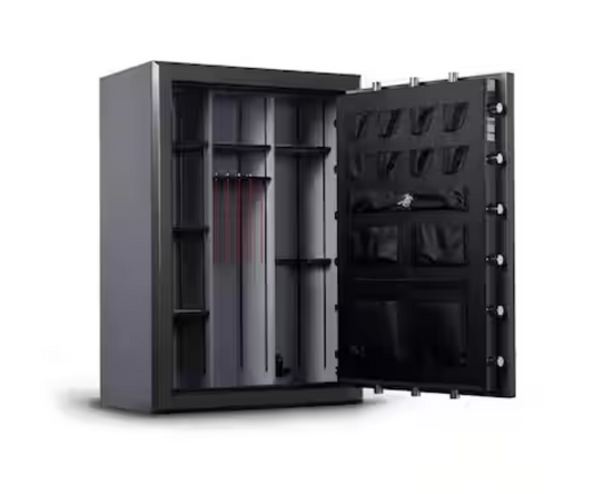 Winchester Legacy 62 Safe | (65+8) 73-Gun Capacity 2.5 Hour Fire Rated Slate WTRL-7250-62-16-E