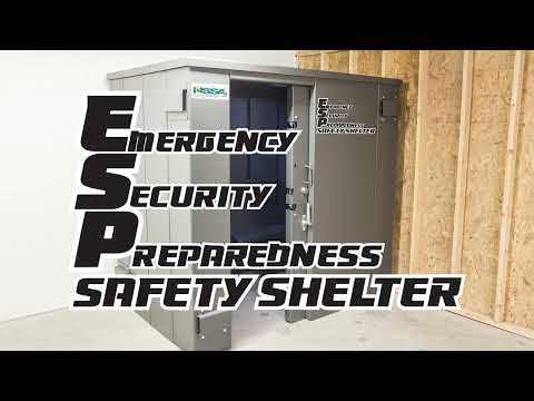 Swisher ESP 6 Person Tornado Shelter – EF5 Rated Modular Storm Shelter