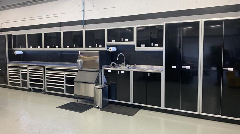 Moduline ProII™ Series Aluminum Pre-Configured Combination Cabinet Set PGC020-02A