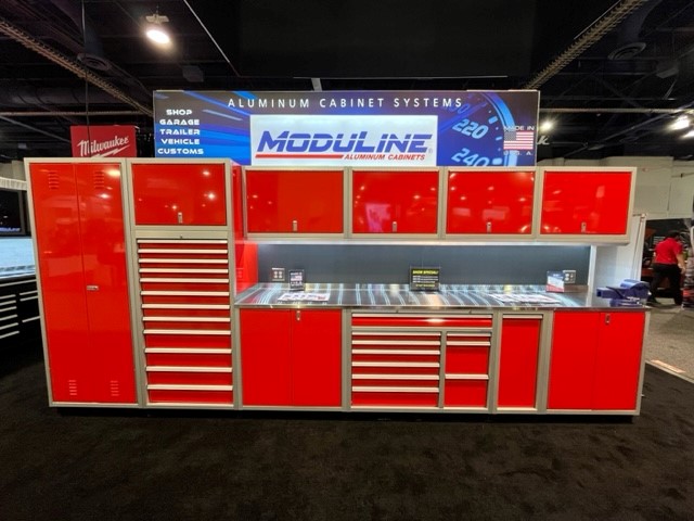 Moduline ProII™ Series Aluminum Pre-Configured Combination Cabinet Set PGC012-09A