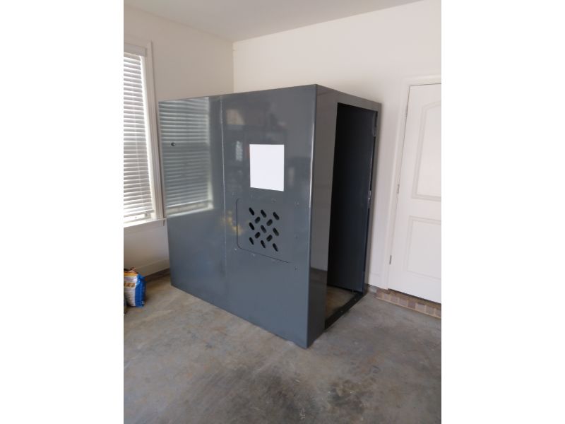 Survive-A-Storm Extreme – Storm Shelter Safe Room - Bullet Proof EF5 Rated Protection 4ft x 6ft x 6.5ft Tall