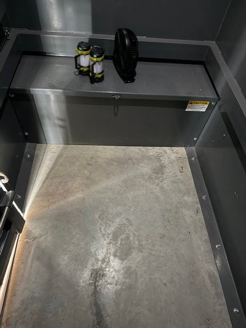 Survive-A-Storm Extreme – Storm Shelter Safe Room - Bullet Proof EF5 Rated Protection 6ft x 4ft x 6.5ft Tall