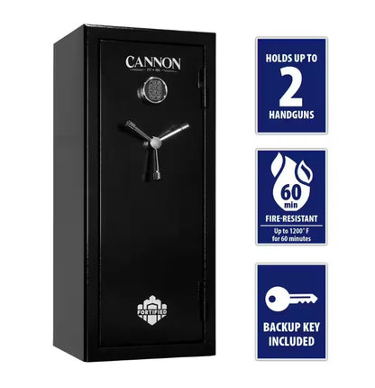 Cannon Fortified 60 Min Fire-Resistant Home Safe CNNFD4720-H1TEC-23-DS