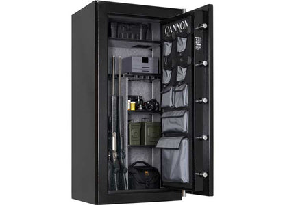 Cannon Fortified 34 Gun Safe 30-Minute Fire Rated CNNFD5928-H1TEB-23-DS