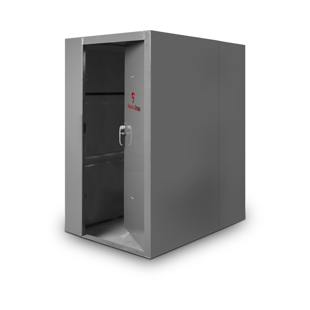 Survive-A-Storm Extreme – Storm Shelter Safe Room - Bullet Proof EF5 Rated Protection 4ft x 6ft x 6.5ft Tall