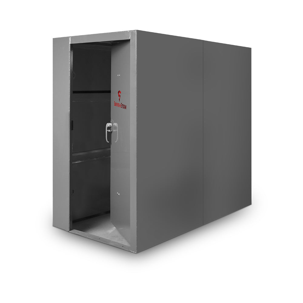 Survive-A-Storm Extreme – Storm Shelter Safe Room - Bullet Proof EF5 Rated Protection 4ft x 8ft x 6.5ft Tall