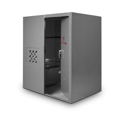 Survive-A-Storm Extreme – Storm Shelter Safe Room - Bullet Proof EF5 Rated Protection 6ft x 4ft x 6.5ft Tall