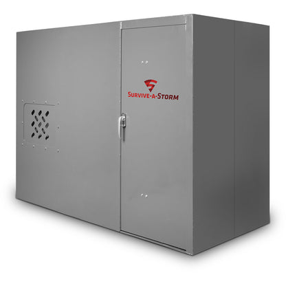 Survive-A-Storm Extreme – Storm Shelter Safe Room - Bullet Proof EF5 Rated Protection 8ft x 4ft x 6.5ft Tall