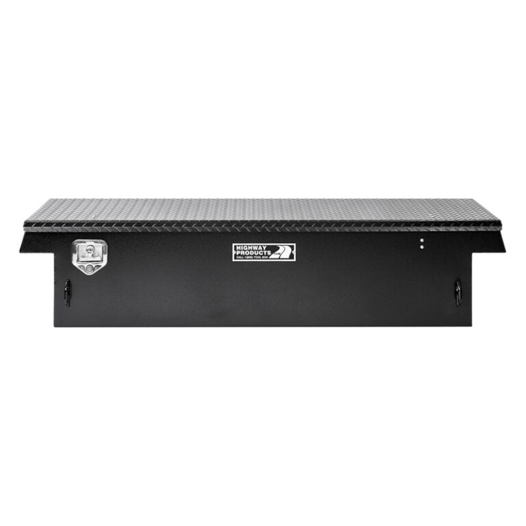 Highway Products Single Lid Crossover Saddle-Style Pickup Truck Toolbox HWP3213-009-BK62