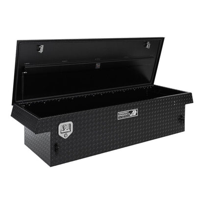 Highway Products Single Lid Crossover Saddle-Style Pickup Truck Toolbox HWP3222-002-BK62