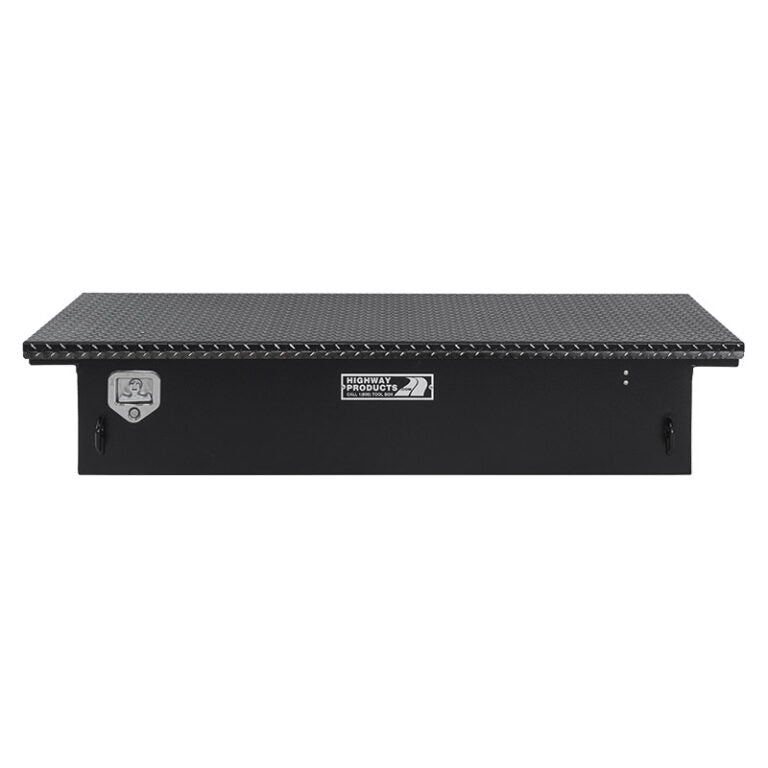 Highway Products Low Profile Crossover Saddle-Style Pickup Truck Toolbox HWP3312-001-BK62S