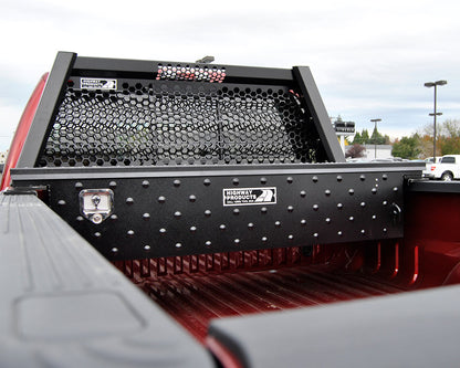 Highway Products Low Profile Crossover Saddle-Style Pickup Truck Toolbox HWP3313-001-BK62