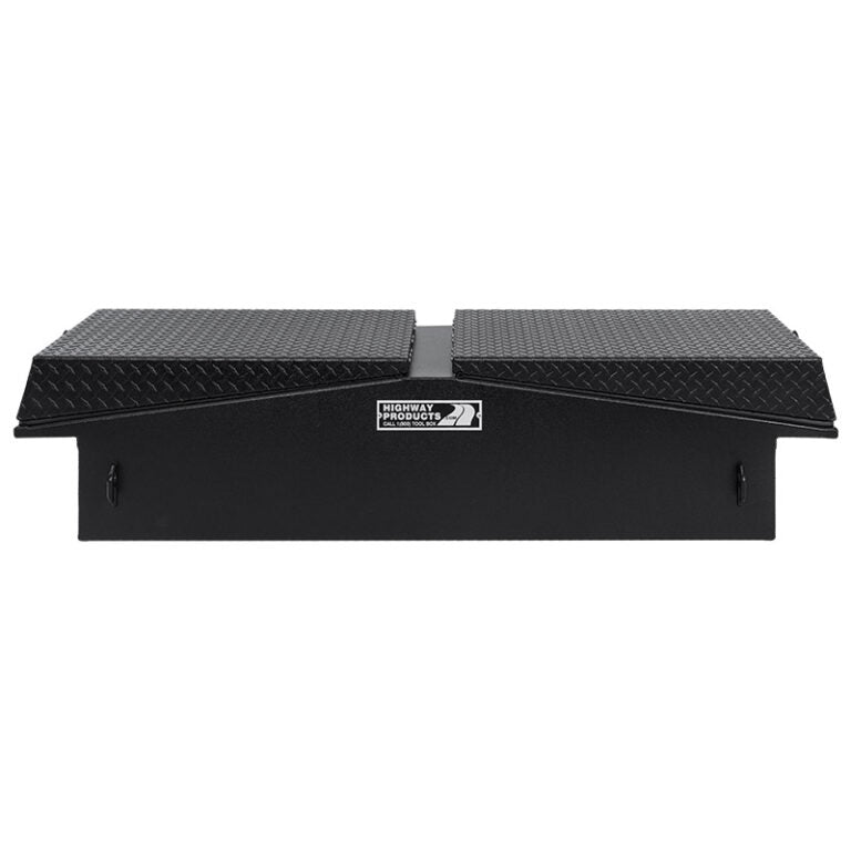 Highway Products Gullwing Crossover Saddle-Style Pickup Truck Toolbox HWP3412-015-BK62