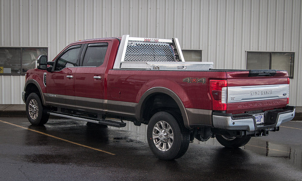 Highway Products Single Lid Crossover Saddle-Style Pickup Truck Toolbox HWP3222-007