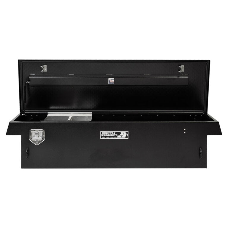 Highway Products Single Lid Crossover Saddle-Style Pickup Truck Toolbox HWP3213-011-BK62