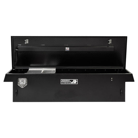 Highway Products Single Lid Crossover Saddle-Style Pickup Truck Toolbox HWP3213-011-BK62
