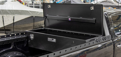 Highway Products Single Lid Crossover Saddle-Style Pickup Truck Toolbox HWP3213-011-BK62