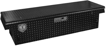 Highway Products Single Lid Crossover Saddle-Style Pickup Truck Toolbox HWP3222-002-BK62