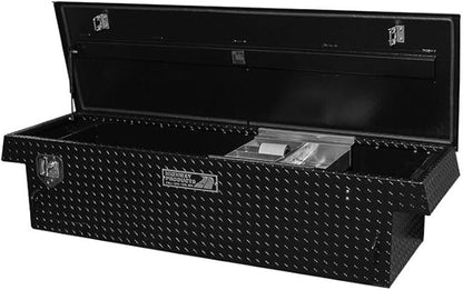 Highway Products Single Lid Crossover Saddle-Style Pickup Truck Toolbox HWP3222-002-BK62