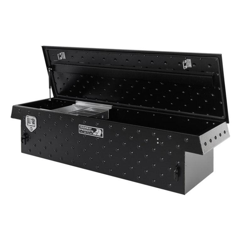Highway Products Single Lid Crossover Saddle-Style Pickup Truck Toolbox HWP3222-004