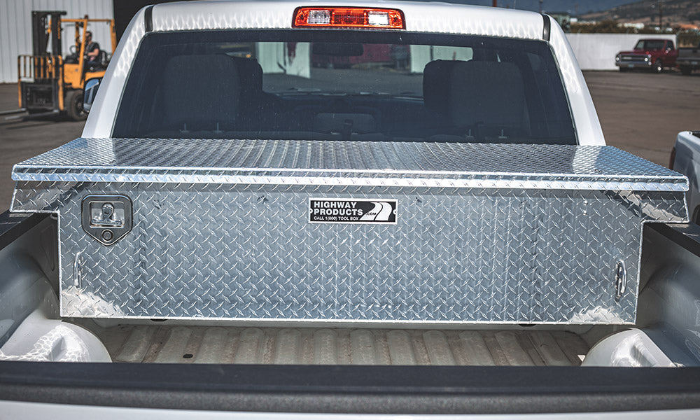 Highway Products Single Lid Crossover Saddle-Style Pickup Truck Toolbox HWP3222-007
