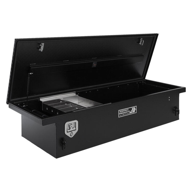 Highway Products Low Profile Crossover Saddle-Style Pickup Truck Toolbox HWP3312-001-BK62S