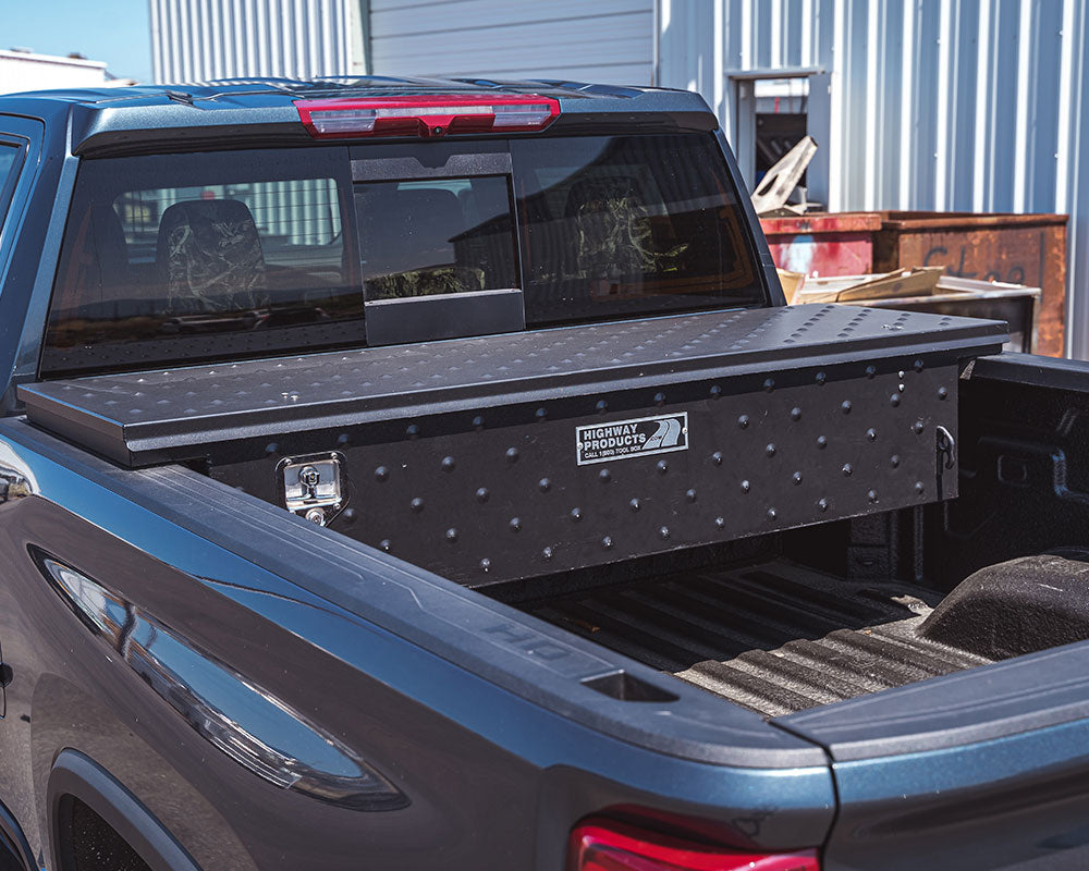 Highway Products Low Profile Crossover Saddle-Style Pickup Truck Toolbox HWP3312-001