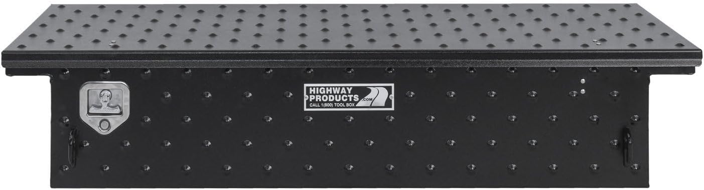 Highway Products Low Profile Crossover Saddle-Style Pickup Truck Toolbox HWP3313-001-BK62
