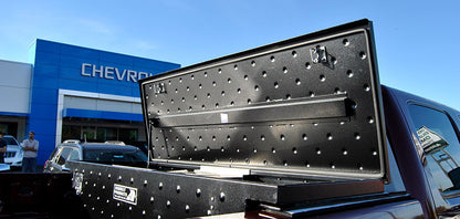 Highway Products Low Profile Crossover Saddle-Style Pickup Truck Toolbox HWP3313-001-BK62