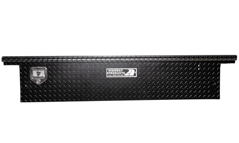 Highway Products Low Profile Crossover Saddle-Style Pickup Truck Toolbox HWP3322-002-BK62