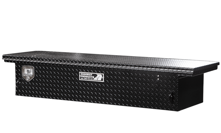 Highway Products Low Profile Crossover Saddle-Style Pickup Truck Toolbox HWP3322-002-BK62