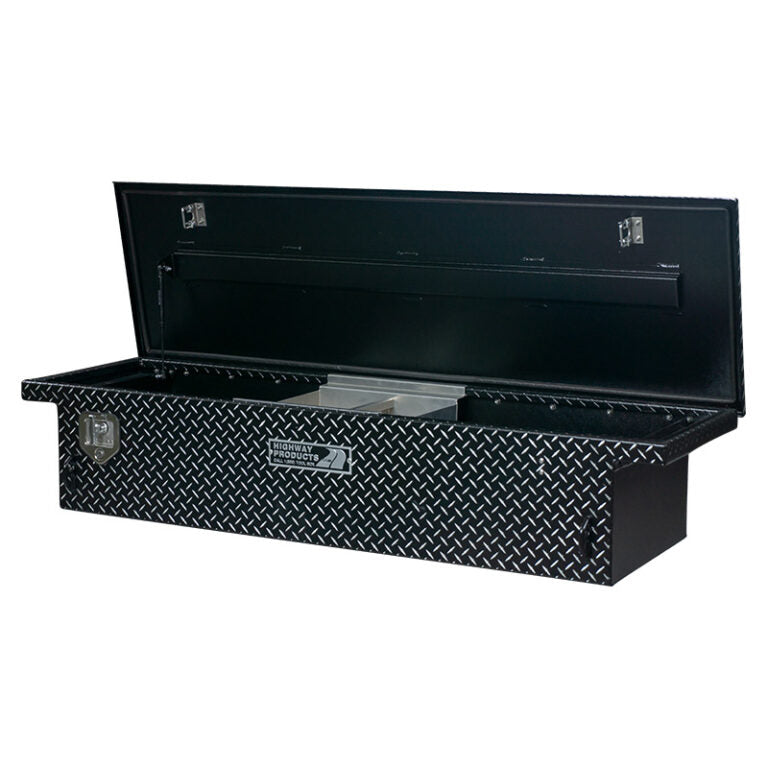 Highway Products Low Profile Crossover Saddle-Style Pickup Truck Toolbox HWP3322-003-BK62S